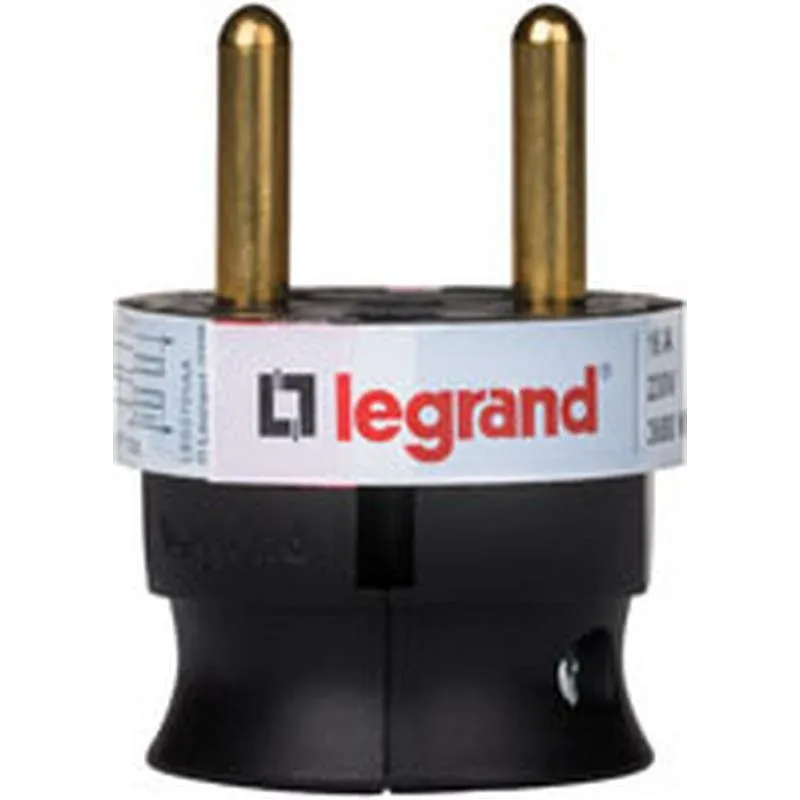 Compra CLAVIJA 10/16A SALIDA LATERAL TRASMUEBLE NEGRA LEGRAND 050184 al mejor precio