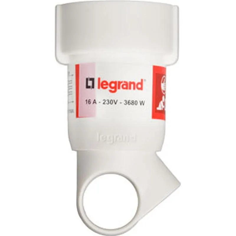 Compra BASE AEREA 10/16 SALIDA LATERAL CON TIRADOR BLANCA LEGRAND 050191 al mejor precio