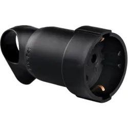 Compra BASE AEREA 10/16 SALIDA LATERAL CON TIRADOR NEGRO LEGRAND 050195 al mejor precio