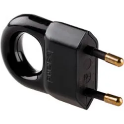 Compra CLAVIJA 10A CON ANILLA NEGRA LEGRAND 050314 al mejor precio