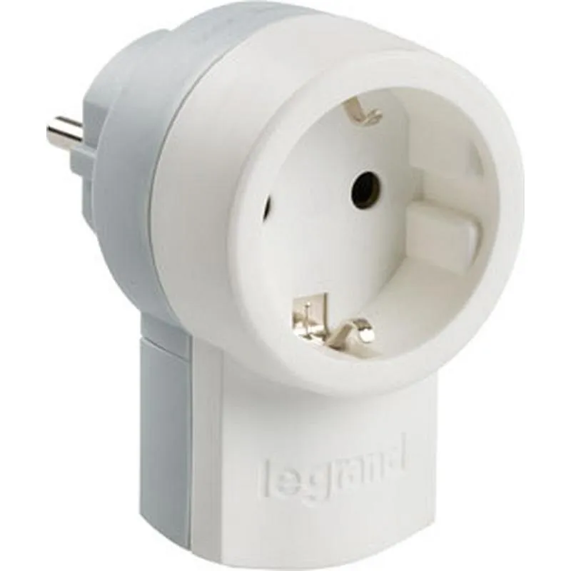 Compra CLAVIJA 10/16A CON TOMA 10/16A BLANCO LEGRAND 050462 al mejor precio