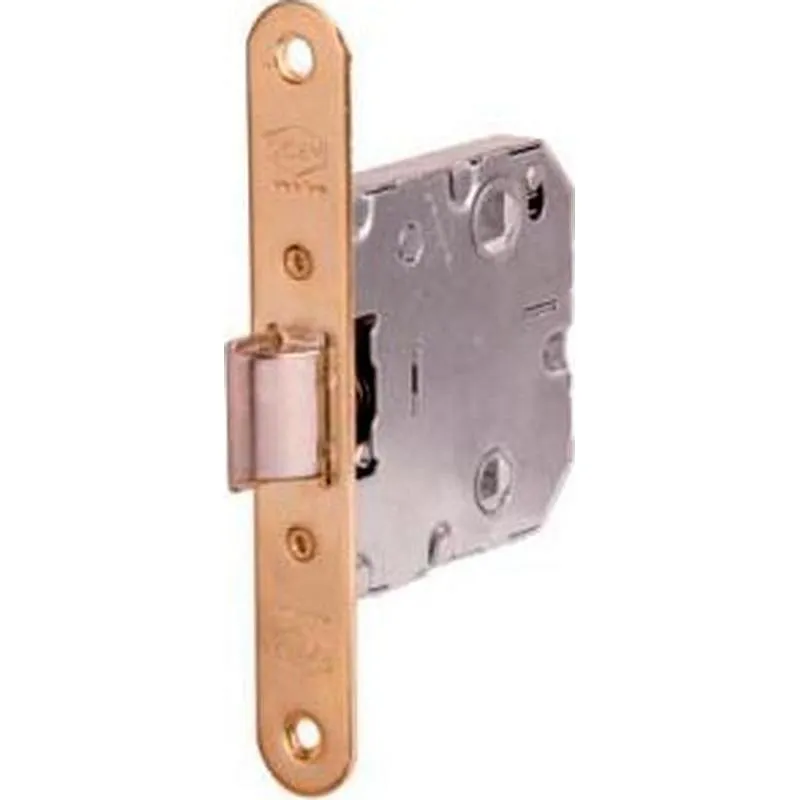 Compra PICAPORTE UNIFICADO FRENTE REDONDO 47 MM LATONADO UCEM 6134BCHL050R-CAJA al mejor precio