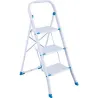 Compra TABURETE ESCALERA PRAKTICO 3 PELDAÑOS BLANCO AMBIT 2103R al mejor precio