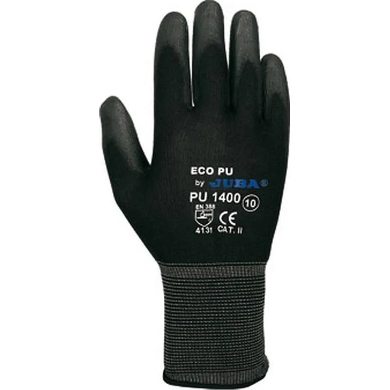 Compra GUANTE NILON RECUBIERTO POLIURETANO ECO-PU TALLA 11 JUBA HPU1400/11 al mejor precio