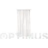 Compra CORTINA BAÑO POLIESTER BLANCO 140 X 200 CM CON ANILLAS TATAY 5520001 al mejor precio
