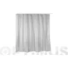 Compra CORTINA BAÑO POLIESTER BLANCO 220 X 200 CM CON ANILLAS TATAY 5520201 al mejor precio