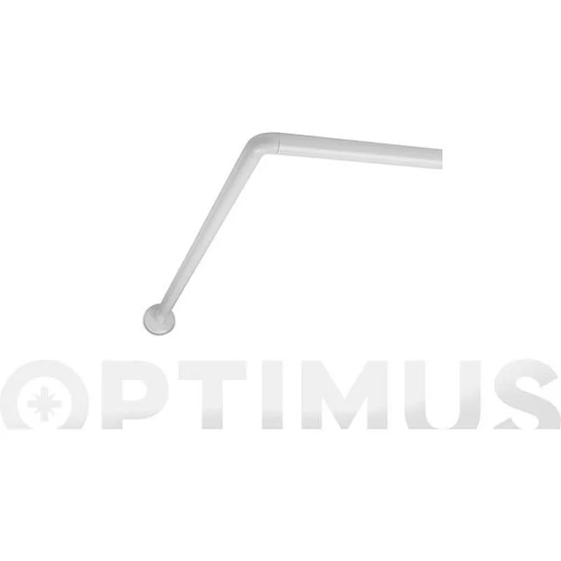 Compra BARRA DUCHA CORTINA CURVA BLANCO 80 X 100 CM TATAY 5581101 al mejor precio