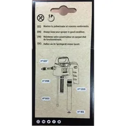 Compra KIT REPARACION PARA PULVERIZADOR INDUSTRIAL DE 1,5 IRONSIDE 100573 / 8.17.71.874 al mejor precio