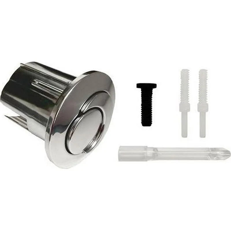 Compra PULSADOR DESCARGA WC DOBLE CORTO ROSCADO ROCA AH0001800R al mejor precio