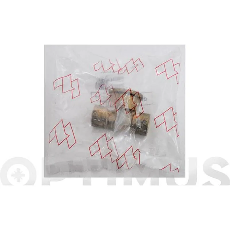 Compra TE MIXTA HEMBRA LATON/COBRE 130G 22 MM X 1/2" METALGRUP 221222U al mejor precio