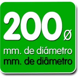 Compra KIT DESHOLLINADOR CON VARILLAS Y ERIZO NILON 200 MM FUEGONET 231545 al mejor precio