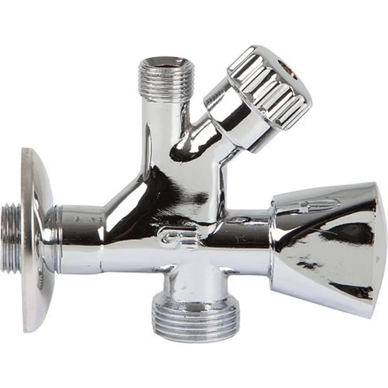 Compra VALVULA MIXTA SALIDA DOBLE LAVADORA/LAVABO 1/2" // 3/4" 3/8" GENEBRE 3092 04 al mejor precio