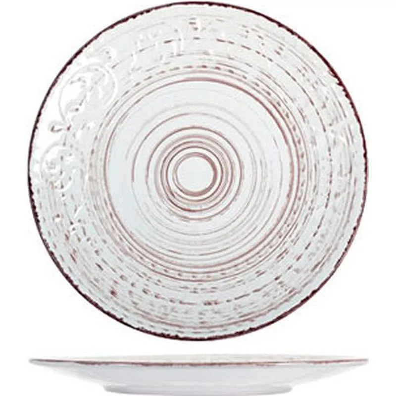 Compra PLATO STONEWARE COURTYARD BLANCO LLANO-27,5 CM 8433101 al mejor precio