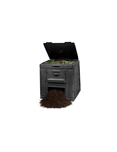 Compra Compostador e-composter w/base 470 l 79x79x79 cm KETER 179248 al mejor precio