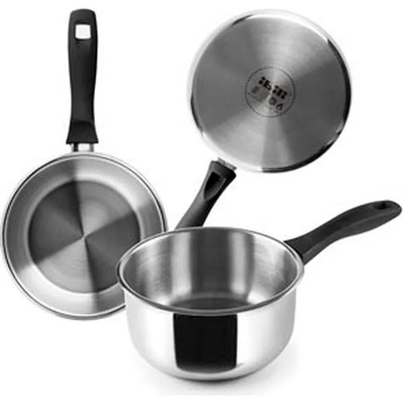 Compra CAZO ACERO INOXIDABLE INDUKTION MANGO BAQUELITA 10 CM IBILI 666010 al mejor precio