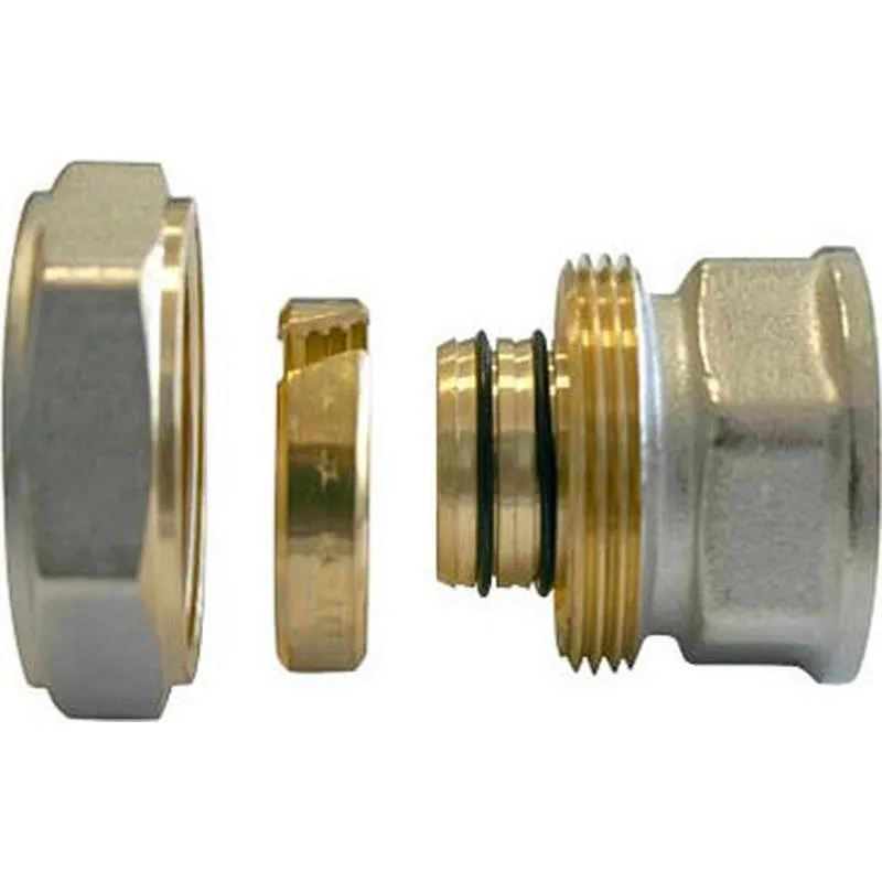 Compra ENLACE COMPRESION RECTO MIXTO COBRE DN15 X 1/2" HEMBRA 660201515 al mejor precio