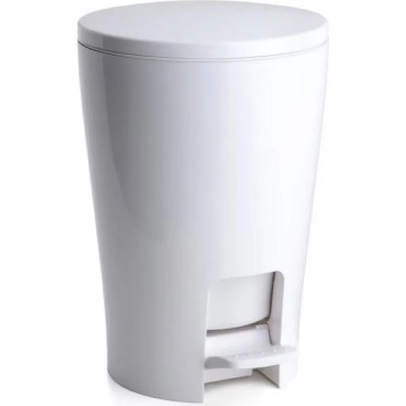 Compra CUBO BAÑO DIABOLO BLANCO 5 L 19 X 21,5 X 28,2 TATAY 4434901 al mejor precio