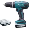 Compra TALADRO PERCUTOR BATERIA 14,4 V 2 BATERIAS 1.3 AH + ACCESORIOS MAKITA HP347DWEX1 al mejor precio