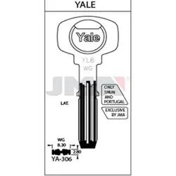 LLAVE SEGURIDAD LATON YL6...