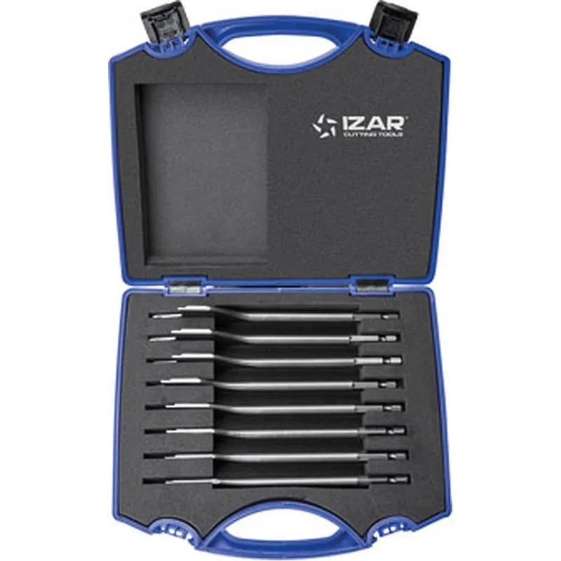 Compra BROCAS MADERA PLANAS JUEGO 8 PIEZAS 1650-12 A 32 MM IZAR 66378 al mejor precio