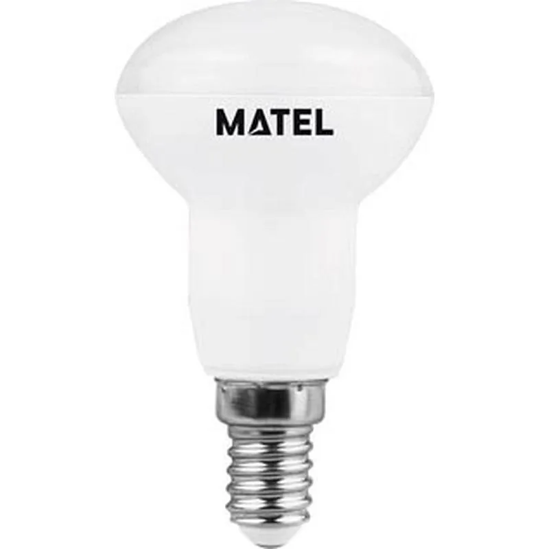 Compra BOMBILLA LED REFLECTORA E14 LUZ CALIDA 550LM 6W MATEL 21934 al mejor precio