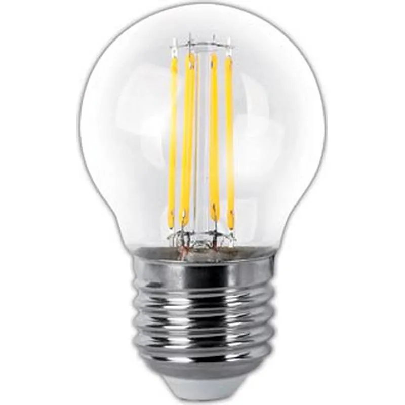 Compra BOMBILLA LED FILAMENTO ESFERICA E27 LUZ CALIDA 400LM 4W MATEL 23168 al mejor precio