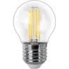 Compra BOMBILLA LED FILAMENTO ESFERICA E27 LUZ CALIDA 400LM 4W MATEL 23168 al mejor precio