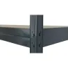 Compra ESTANTERIA METAL 4 ESTANTES MADERA SIN TORNILLOS RIVET 180 X 150 X 60 CM GRIS ANTRACITA AR SHELVING TR18S406KHIFD9TG00 al mejor precio