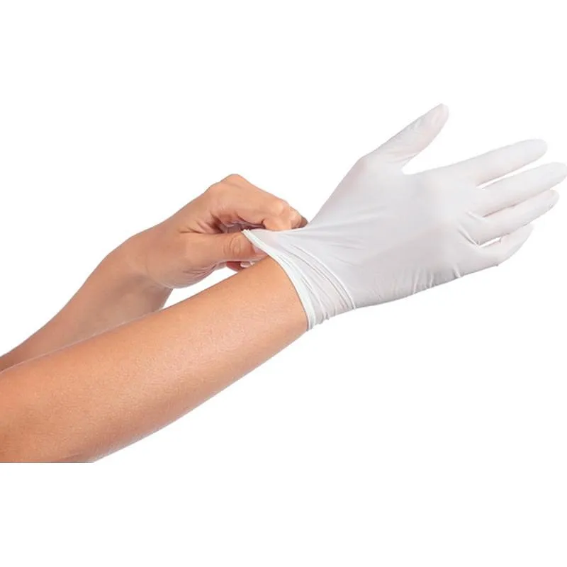 Compra GUANTE DESECHABLE LATEX CON POLVO (100 UDS) TALLA M SANICEN 18011M al mejor precio