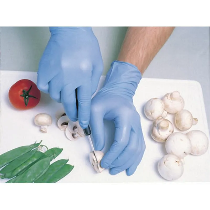 Compra GUANTE DESECHABLE NITRILO AZUL SIN POLVO (100 UDS) TALLA P SENSITIVE SANICEN 271 al mejor precio