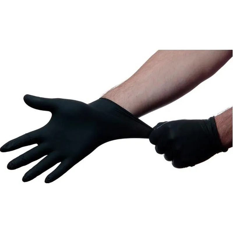 Compra GUANTE DESECHABLE NITRILO NEGRO SIN POLVO (100 UDS) TALLA XL SANICEN 6500236329 al mejor precio