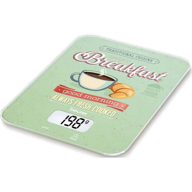 Compra BALANZA COCINA ELECTRICA BREAKFAST 5 KG BEURER 704.03 al mejor precio