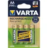 Compra PILA RECARGABLE RECYCLED AA 2100 MAH 4 UNIDADES VARTA 56816101404 al mejor precio