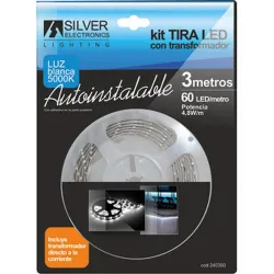 TIRA LED KIT 3M LUZ BLANCA...