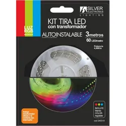 TIRA LED KIT 3M LUZ RGB...