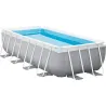 PISCINA RECTANGULAR DESMONTABLE PRIS FRAME 10.874 L DEPURADORA CARTUCHO TIPO A 488X244X107CM INTEX 55212