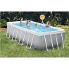 PISCINA RECTANGULAR DESMONTABLE PRIS FRAME 10.874 L DEPURADORA CARTUCHO TIPO A 488X244X107CM INTEX 55212