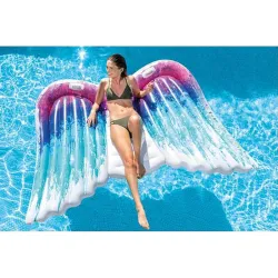 Compra COLCHONETA HINCHABLE 'ALAS DE ANGEL' 251 X 160CM INTEX 58786EU al mejor precio