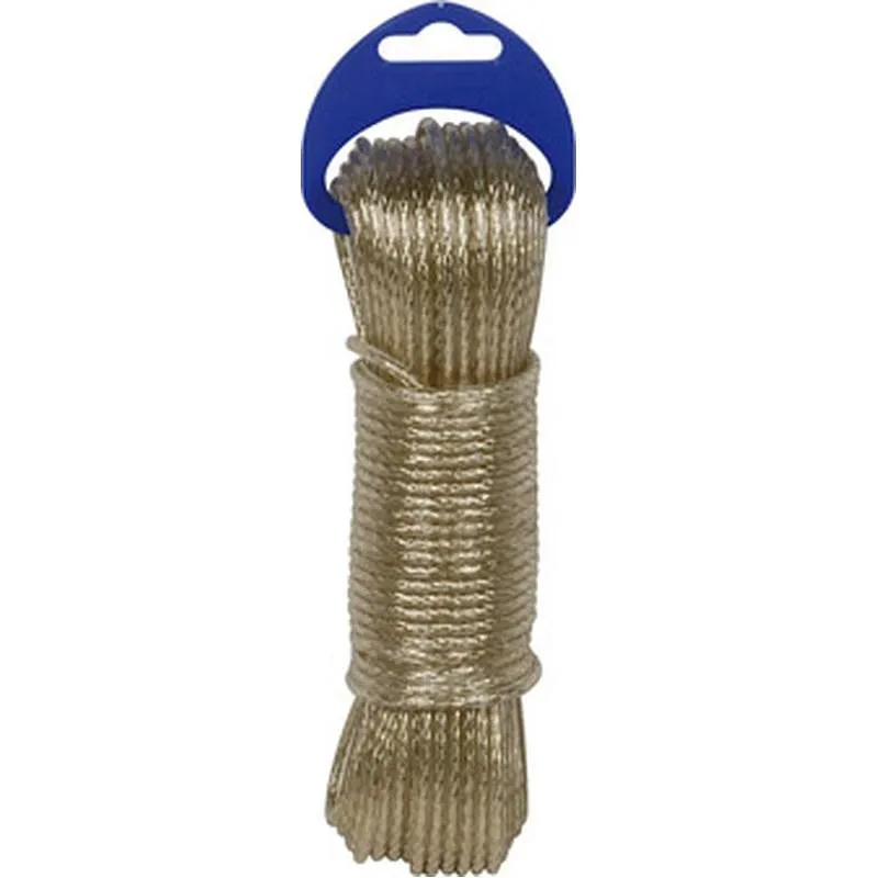 Compra CABLE ACERO PLASTIFICADO diametro 3,5MM 20 MT ORO ROMBULL 483306001855 al mejor precio