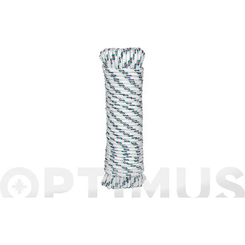 Compra CORDON POLIPROPILENO ALMA TEXTURADA diametro 4 MM 20 MT TRICOLOR ROMBULL 424307041899 al mejor precio