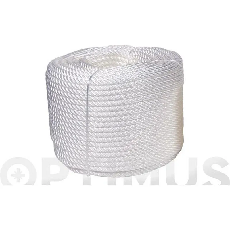 Compra CUERDA POLIPROPILENO CABLEADA diametro 5 MM 100 MT BLANCO ROMBULL 414009000944 al mejor precio