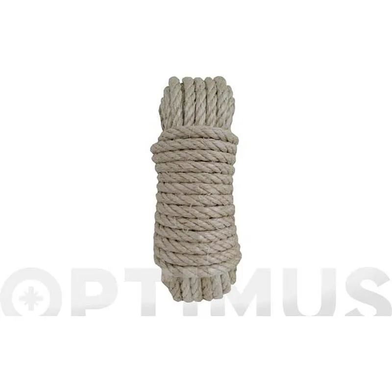 Compra CUERDA SISAL CABLEADA 4 CABOS diametro 8 MM 5 MT ROMBULL 437012003700 al mejor precio