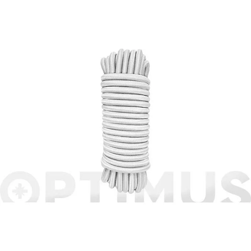 Compra CUERDA ELASTICA POLIESTER/LATEX diametro 6 MM 10 MT BLANCO ROMBULL 451010001644 al mejor precio