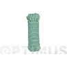 Compra CUERDA POLIETILENO TRENZADO CON ALMA diametro 4,5 MM 15 MT VERDE /BLANCO ROMBULL 470308001714 al mejor precio