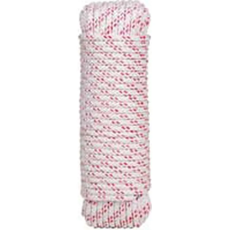 Compra CUERDA POLIESTER TRENZADO CON ALMA diametro 8 MM 5 MT BLANCO ROMBULL 420012003744 al mejor precio