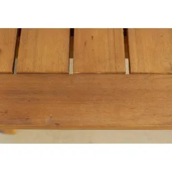 Compra MESA MADERA EXTENSIBLE ACACIA 180/240 X 100 CM IMPORT T940 al mejor precio