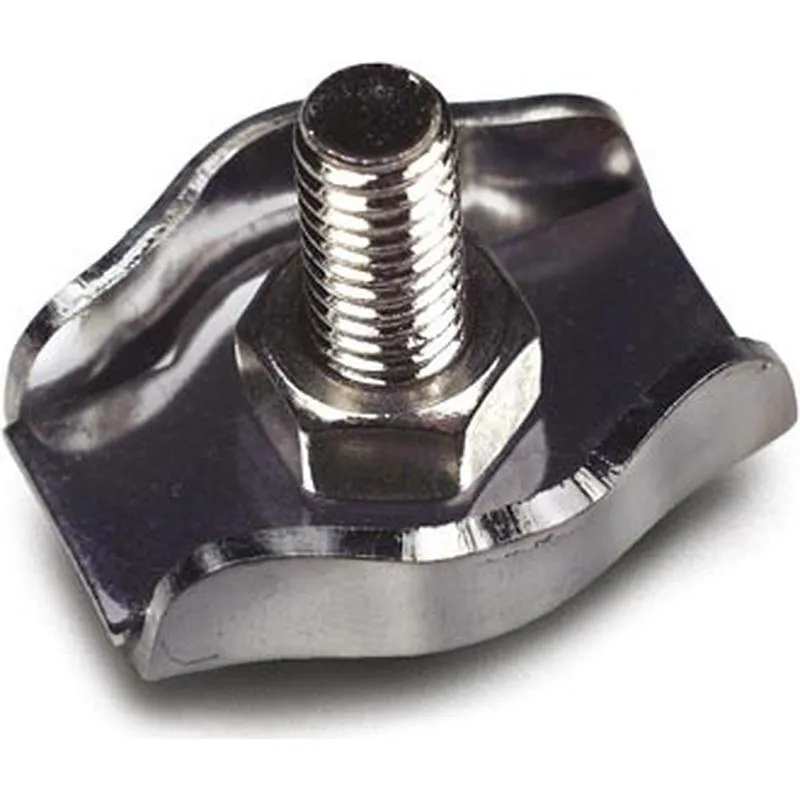 Compra SUJETACABLE PLANO SIMPLE CINCADO (6 UNIDADES) diametro5-26 MM UNIQ 09520280BO al mejor precio