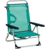 Compra SILLA PLAYA CON ASA MULTIPOSICION PATA TRASERA PLEGABLE ALUMINIO FIBRELINE AZUL ALCO 606-ALF 0030 al mejor precio