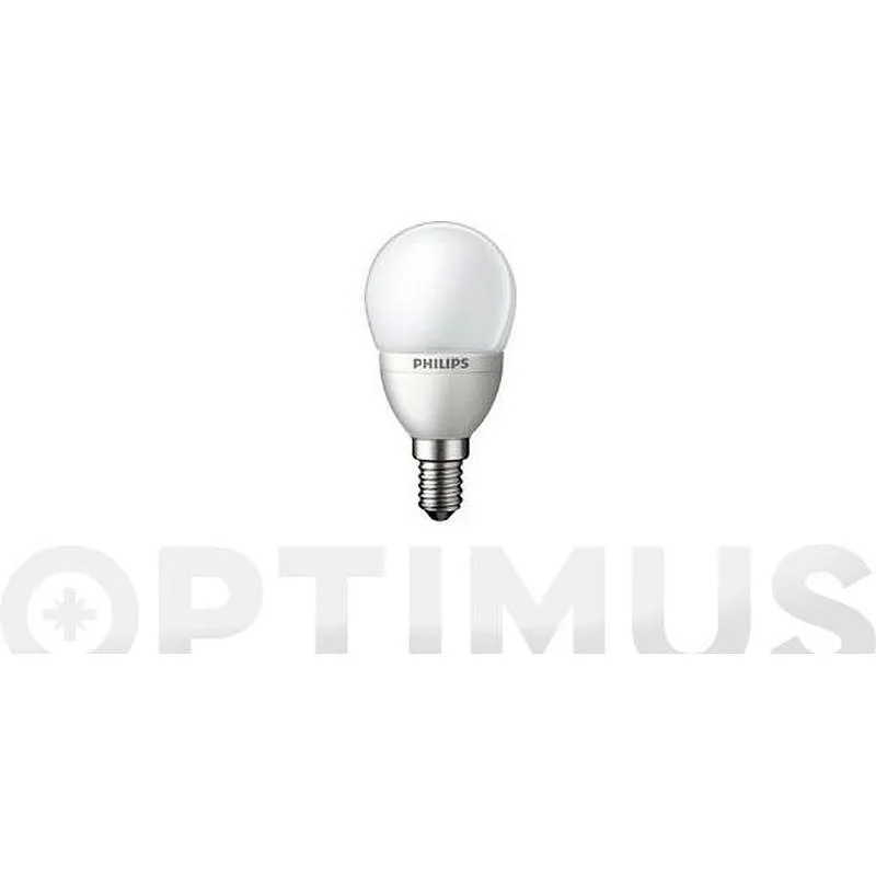Compra BOMBILLA LED ESFERICA E27 LUZ CALIDA 470LM 5,5W PHILIPS 50765000 al mejor precio