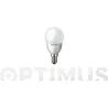 Compra BOMBILLA LED ESFERICA E27 LUZ CALIDA 470LM 5,5W PHILIPS 50765000 al mejor precio